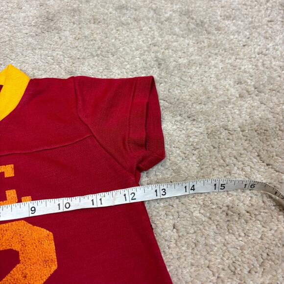 Vintage 70s USC Trojans Jersey #32 Baby Toddler 2-4 12x11 - Picture 6 of 12